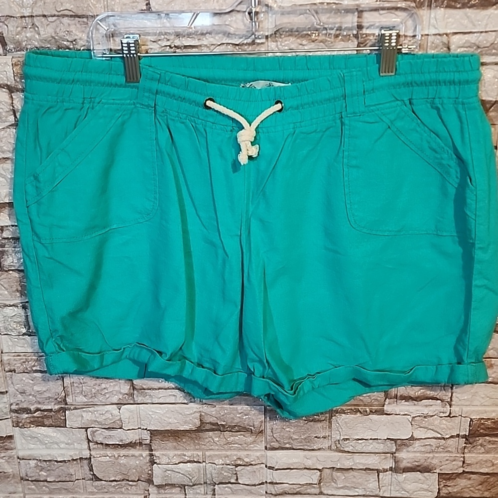 Style Me Teal Casual Shorts